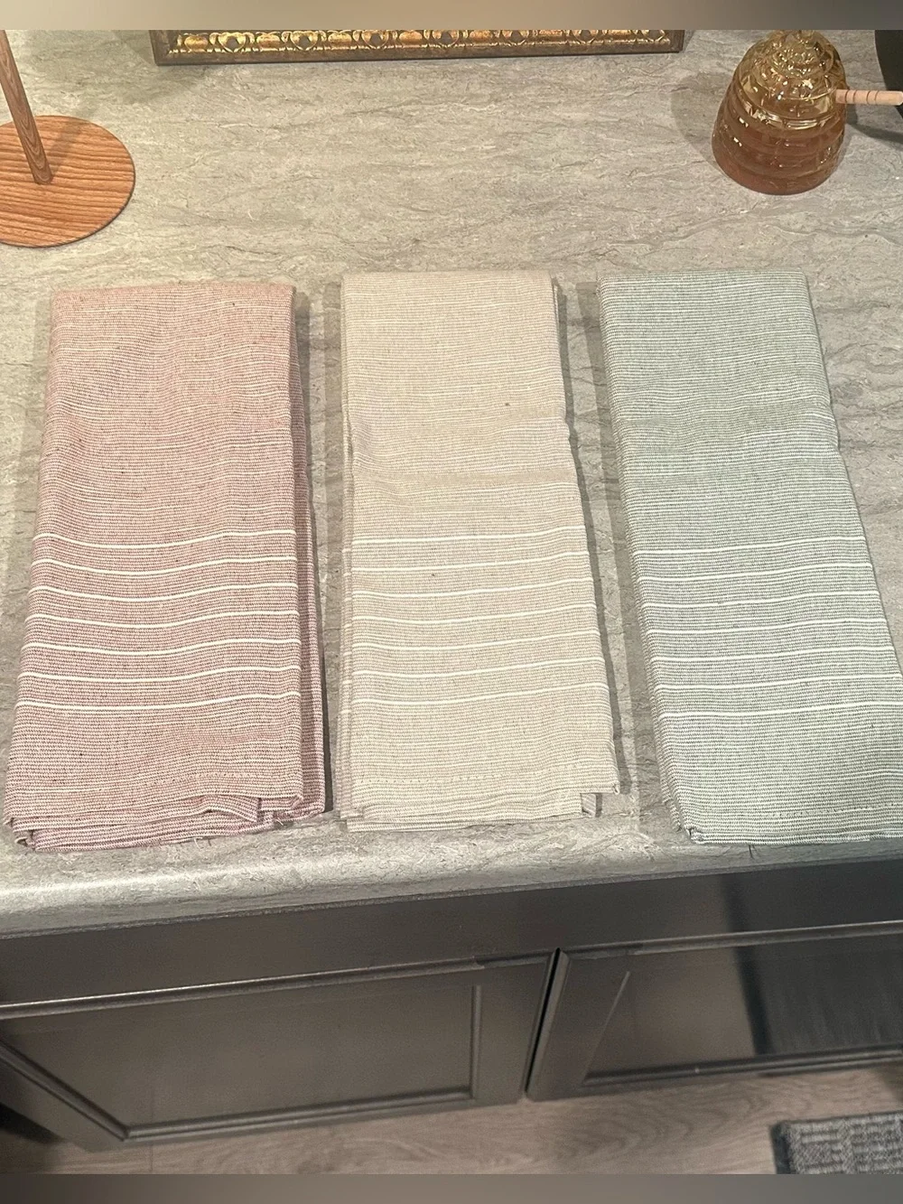 Earth Tone Kitchen Towels Cotton, Pack of 6, Brand New, Never Used